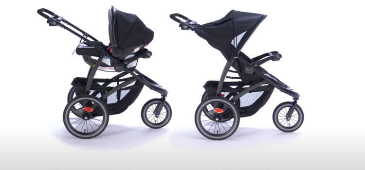 three wheel pram vs four wheel