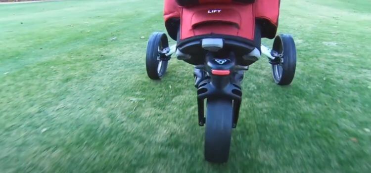 3 wheel golf push cart vs 4 wheel