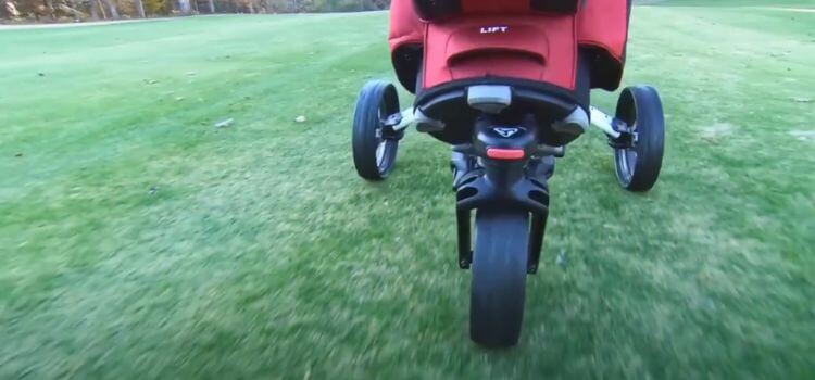 3 wheel golf push cart vs 4 wheel