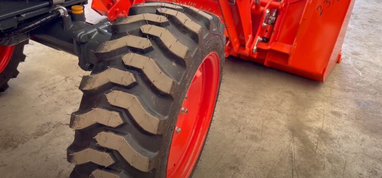 how heavy is a tractor tire