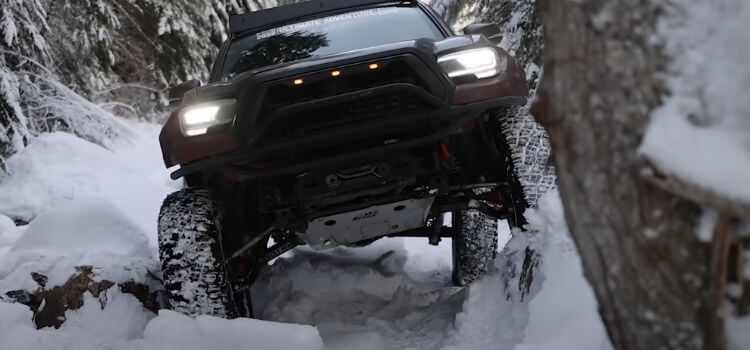 mud tires in snow