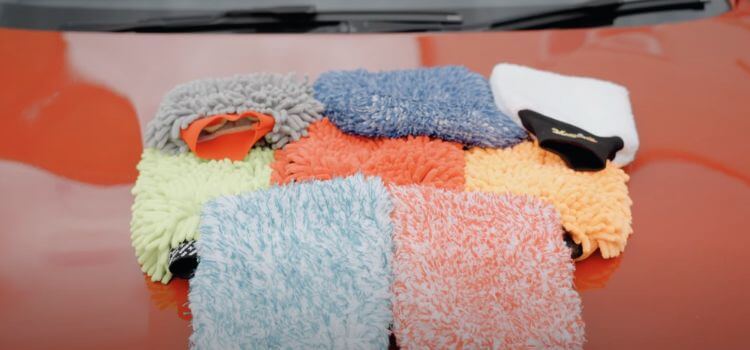 how to clean car wash mitt