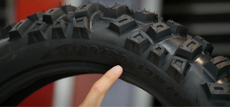 dirt bike tire measurements