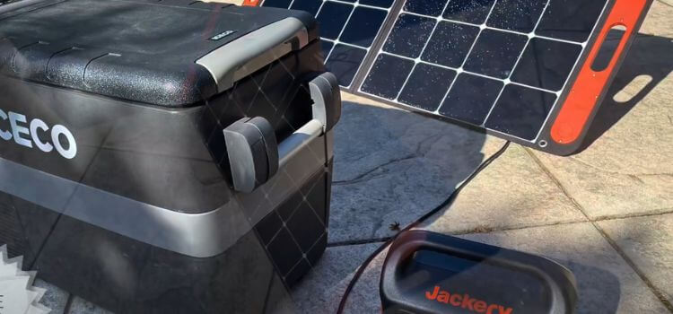 solar powered ice chest