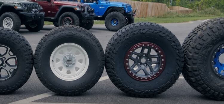 standard tire size on jeep wrangler